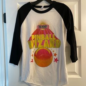 Optima graphic baseball tee shirt- S